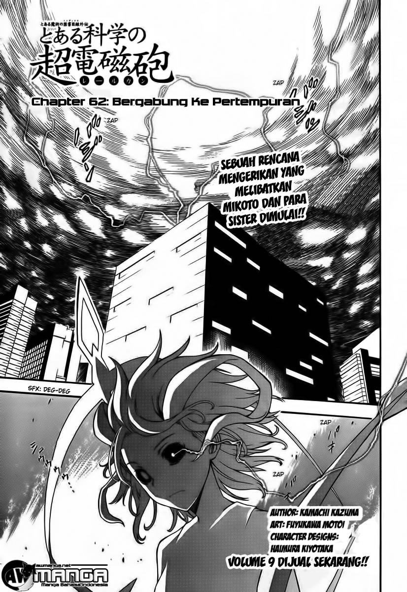 To Aru Kagaku no Railgun Chapter 62